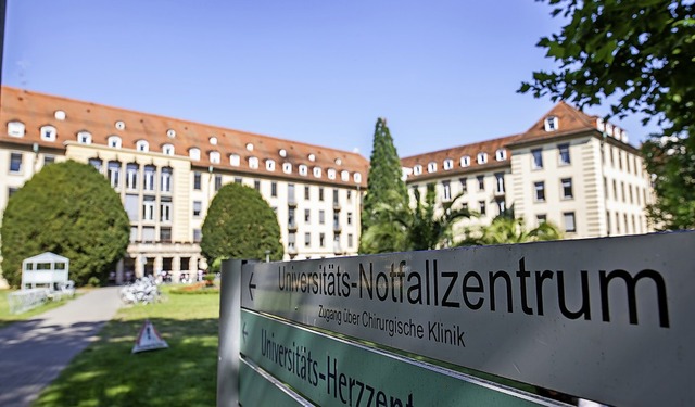 Die Universittsklinik Freiburg ist ei...rbund beteiligten Unikliniken im Land.  | Foto: Philipp von Ditfurth