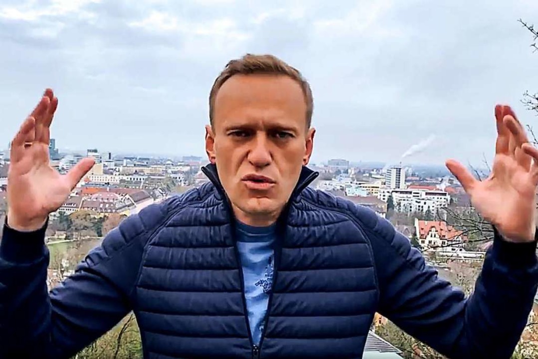 Die vom Instagram-Account von Alexej N...ussischen Oppositionellen  in Freiburg  | Foto: Navalny Instagram Account (dpa)