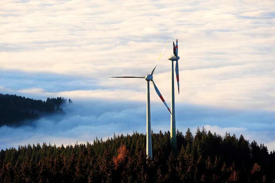 Wenn  Windräder am Taubenkopf stehen, ...ngsstärkere  Anlagen errichtet werden.  | Foto: Thomas Kunz