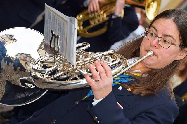 Stadtmusik beim Fridolinsfest  | Foto: Hildegard Siebold