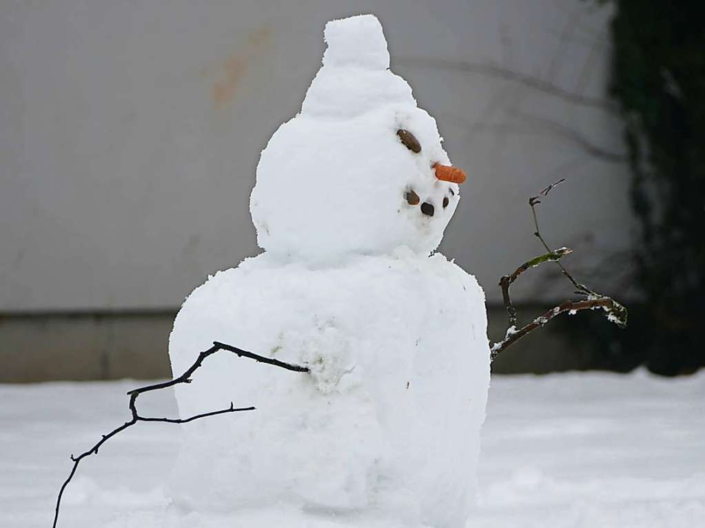 Schneemann kann jeder <ppp> </ppp>