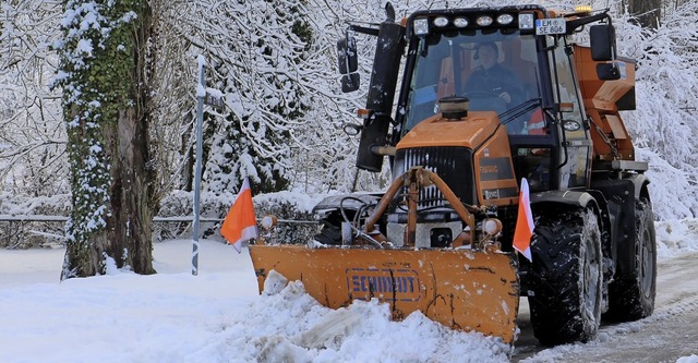 Jede Menge Arbeit bescherte der Winter...tten die Fahrzeuge dabei freie Bahn.    | Foto: Ruth Seitz