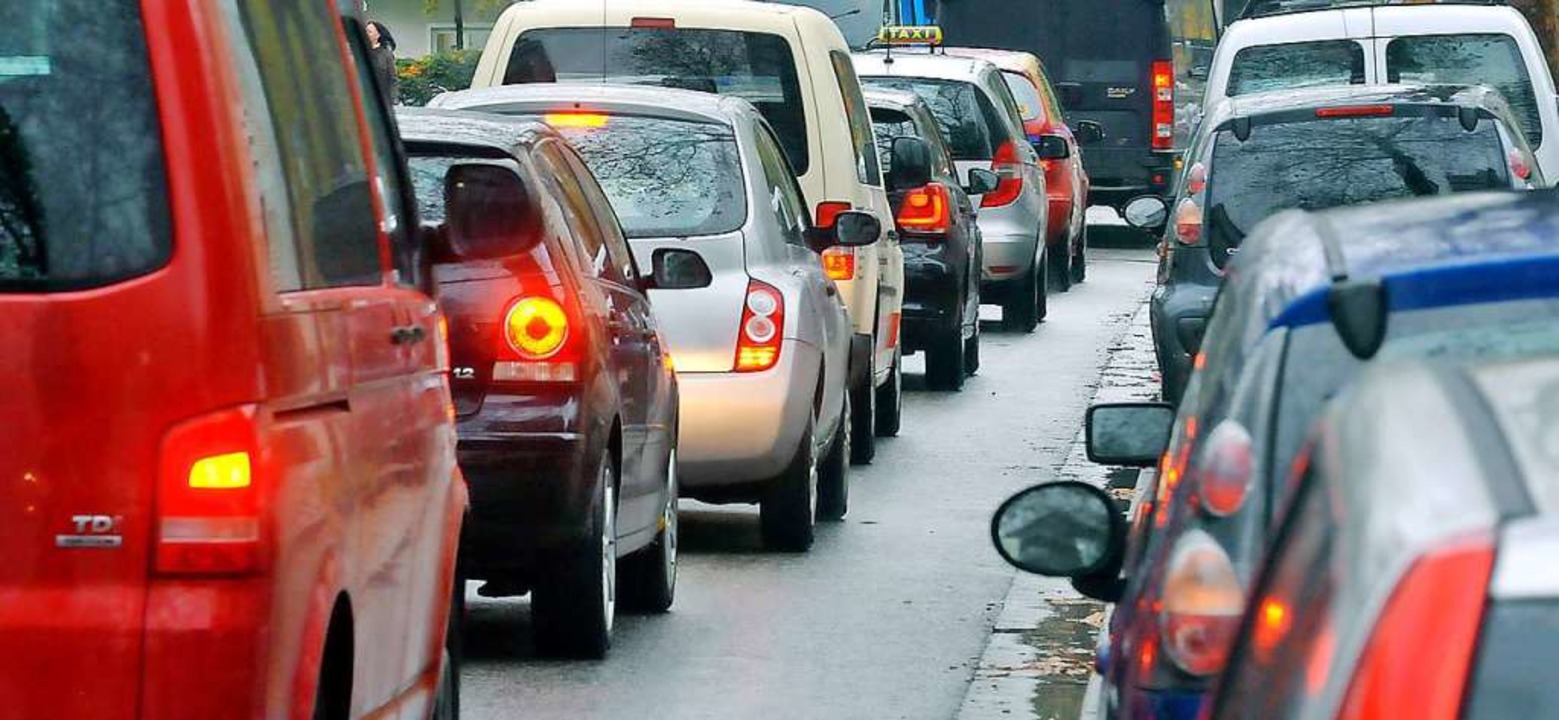 So kennen viele Autofahrer den Verkehr... &#8211; aus einer Zeit vor Mrz 2020.  | Foto: Michael Bamberger