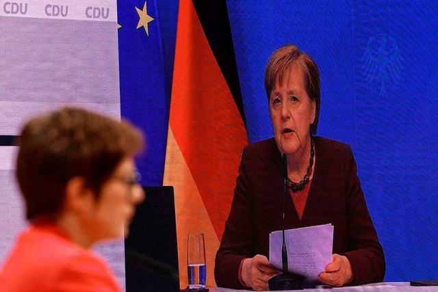Der digitale Parteitag der CDU: Ein Abschied und zwei Andeutungen