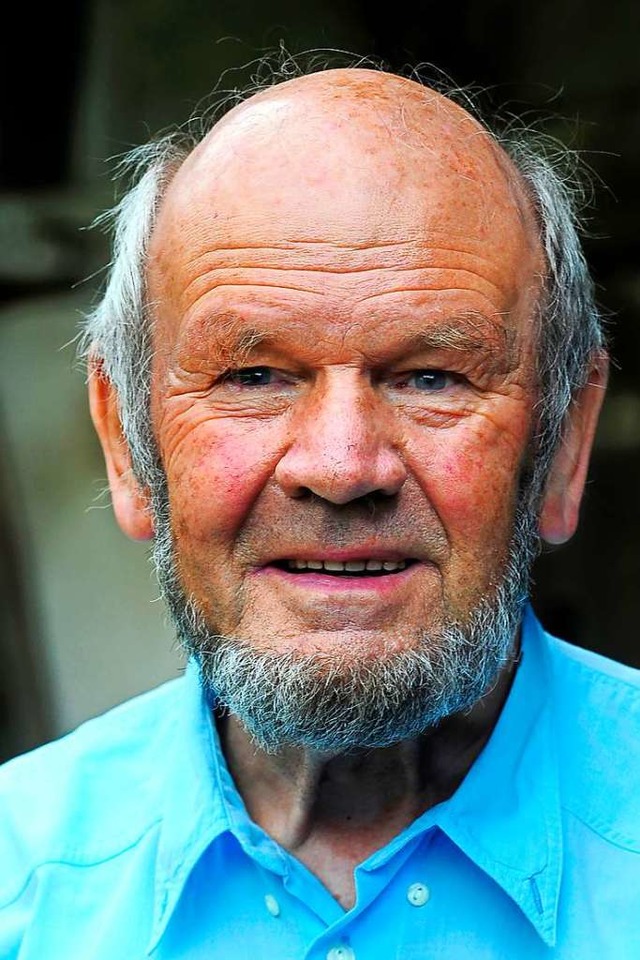 Klaus Poppen 2011: Jetzt ist er mit 89 Jahren verstorben.  | Foto: Thomas Kunz