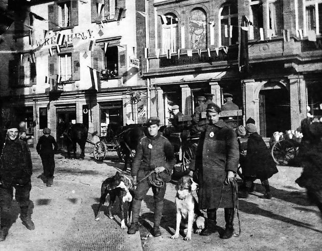 Als der Waffenstillstand 1918 ausgeruf...t und erhhten das Ansteckungsrisiko .  | Foto: Stadtarchiv Emmendingen