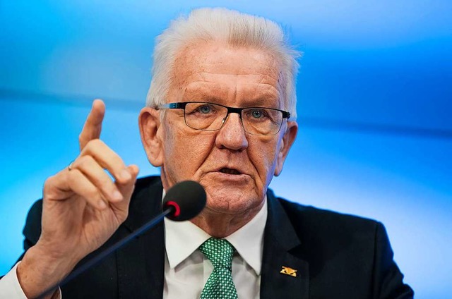 Winfried Kretschmann  | Foto: Christoph Schmidt (dpa)