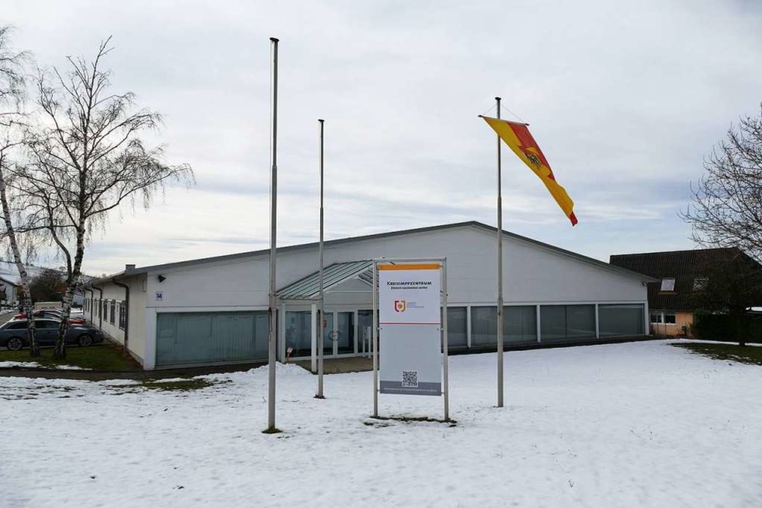 Im Kreisimpfzentrum in Müllheim starten am Freitag die Impfungen gegen Covid-19.  | Foto: Susanne Ehmann