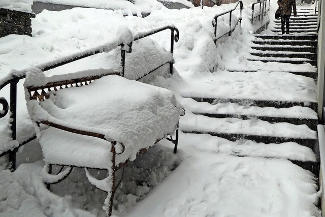 Der Winter hat Platz genommen, die Kun...wie hier am Neustdter Hirschenbuckel.  | Foto: Peter Stellmach