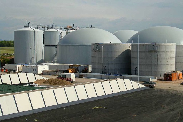 In Biogasanlagen wird Biomasse zu Methan vergrt.  | Foto: Badenova