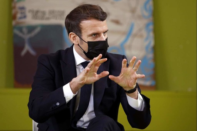 Frankreichs Prsident Emmanuel Macron  | Foto: YOAN VALAT (AFP)