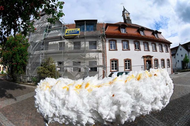 Die Sanierung des Teninger Rathauses, ...en Investitionsprojekten der Gemeinde.  | Foto: Markus Zimmermann