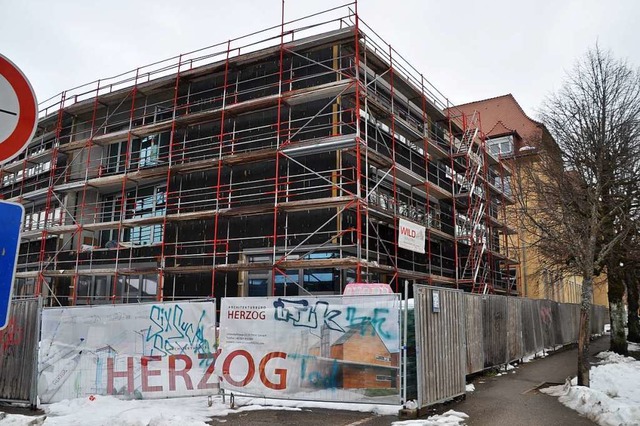 Schopfheims grte Baustelle ist der S... SPD fordert einen neuen Kostendeckel.  | Foto: Nicolai Kapitz