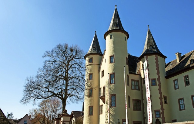 Romantische Trmchen-Architektur: Das Schneewittchen-Schloss in Lohr   | Foto: PCW  (stock.adobe.com)