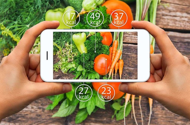 Apps knnen dabei helfen, die tgliche Kalorienzufuhr zu berblicken.  | Foto: scharfsinn86 (stock.adobe.com)