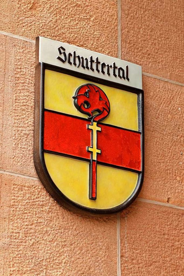 Das Wappen der Gemeinde Schuttertal  | Foto: Christoph Breithaupt