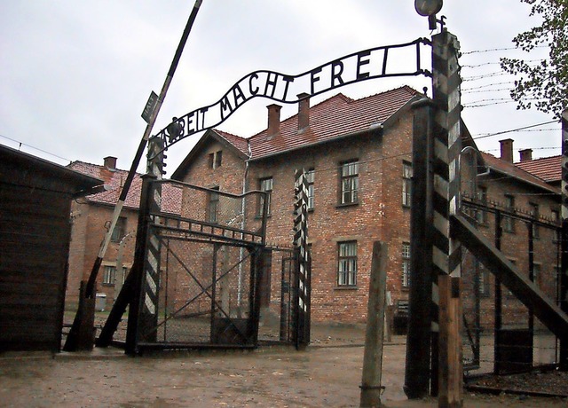 Im   Konzentrationslager Auschwitz-Birkenau starben auch viele  Kinder.  | Foto: dpa