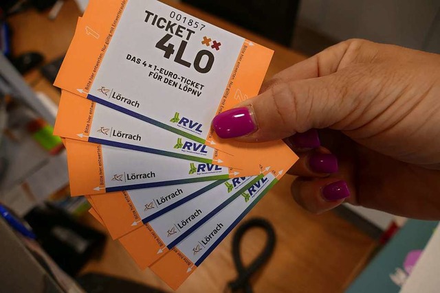 Das &#8222;Ticket4L&#8220; ist beliebt &#8211; und steht trotzdem zur Debatte.  | Foto: Barbara Ruda