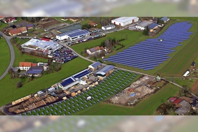 Solarpark in Hnner wird zweieinhalb Hektar gro