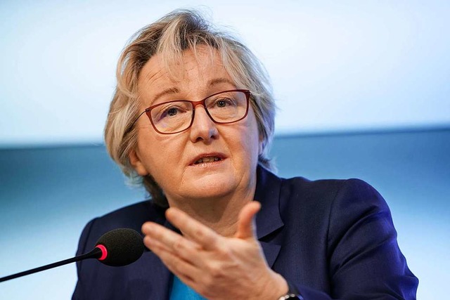 Theresia Bauer, Wissenschaftsministerin.  | Foto: Christoph Schmidt (dpa)