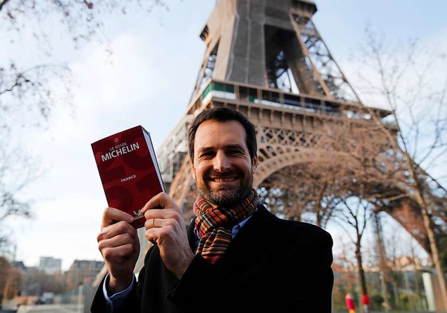 Gwendal Poullennec, Chef des &#8222;Gu...r dem Eiffelturm  die 2021er-Ausgabe.   | Foto: Francois Mori