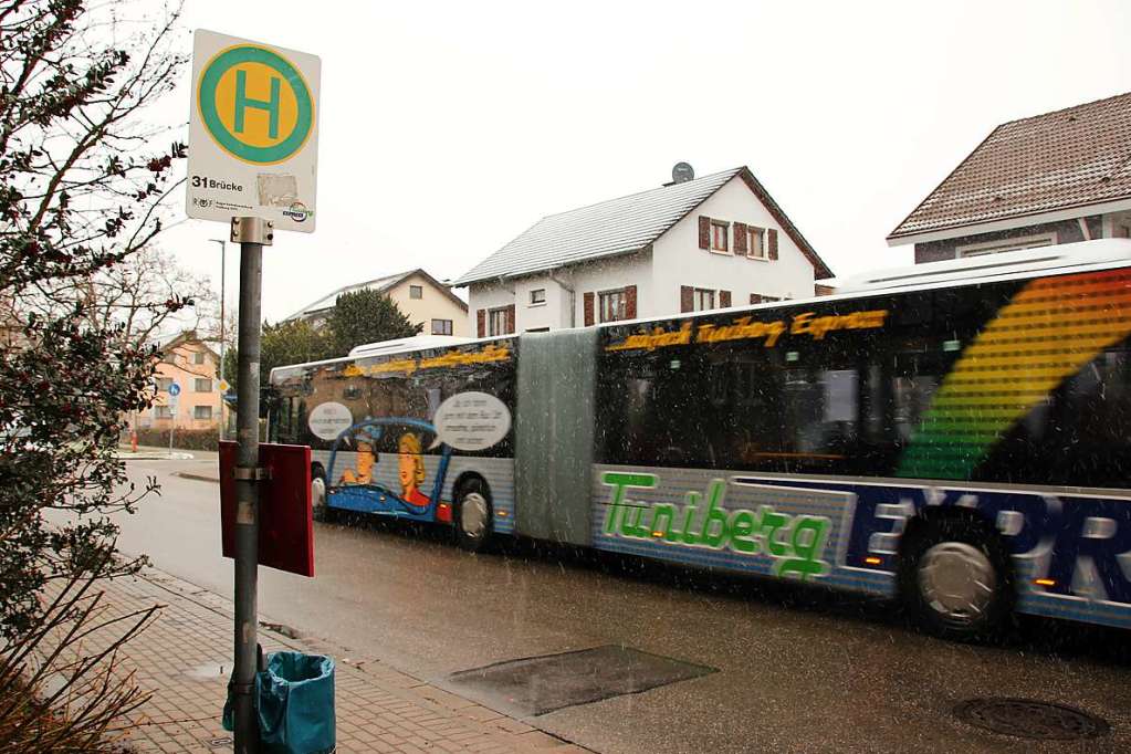 Will buses primarily feed the Breisgau S-Bahn in the future?  – Merdingen