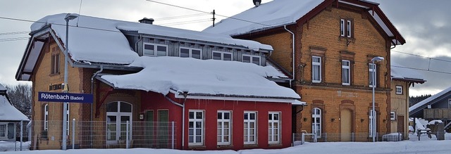 Am Bahnhof in Rtenbach soll eine Park- and Ride Anlage entstehen.   | Foto: Liane Schilling