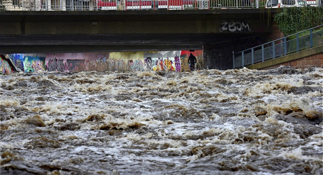 Hochwasser In Der Stadt - Freiburg - Badische Zeitung