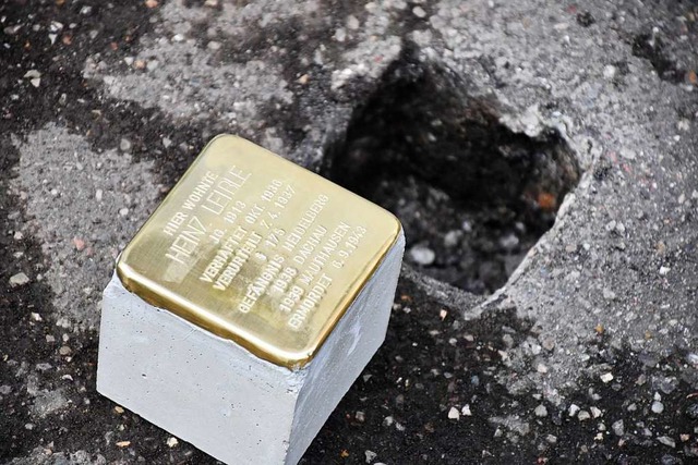 Bereits 80000 Stolpersteine wurden in 27 Lndern verlegt.  | Foto: Barbara Ruda