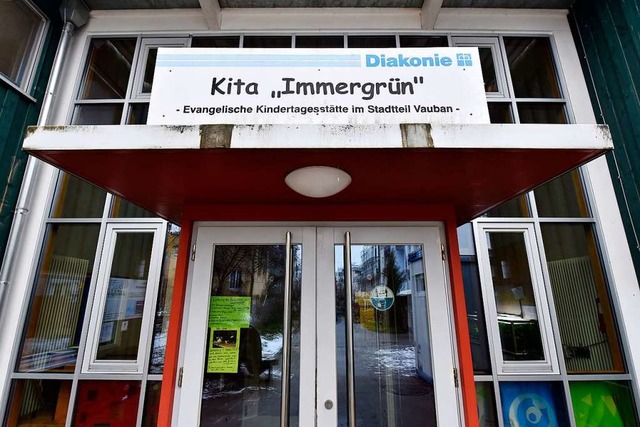 In dieser Freiburger Kita sind Infekti...ierten Variante des Virus aufgetreten.  | Foto: Thomas Kunz