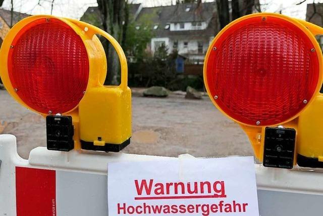 Fotos: Hochwasser – die Pegel steigen