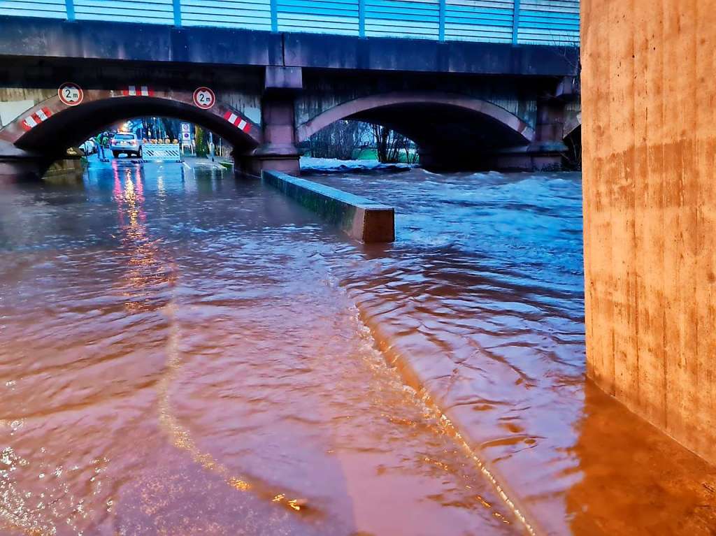 Unterfhrung Neumagenstrae in Bad Krozingen