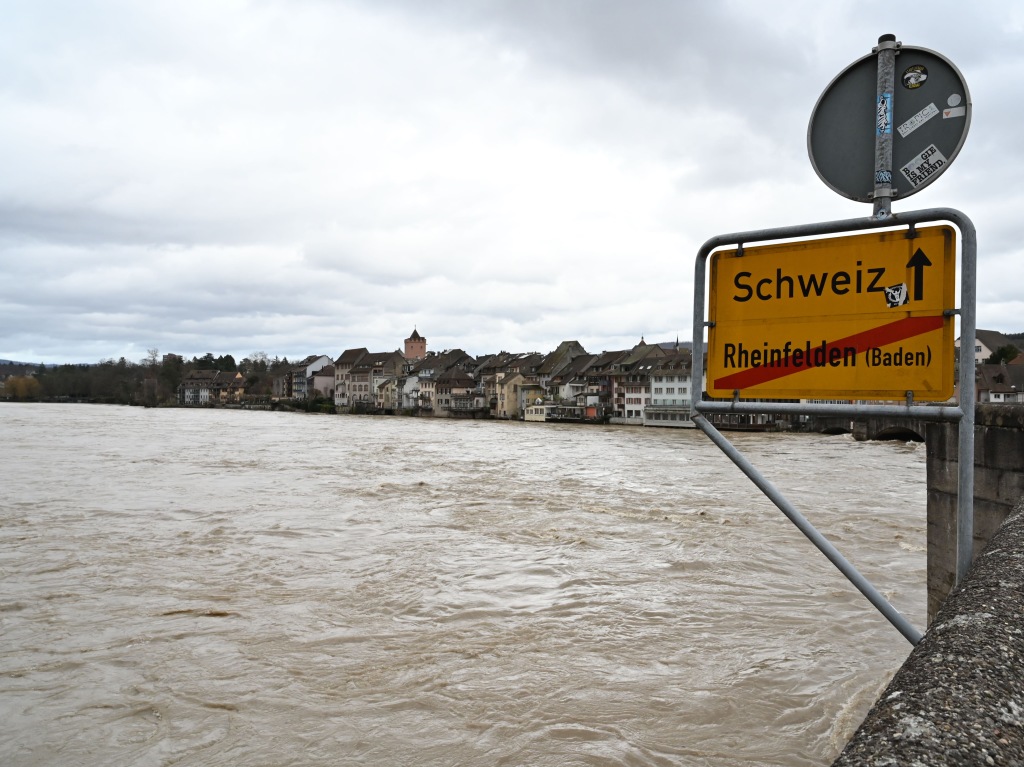 Der Rhein bei Rheinfelden