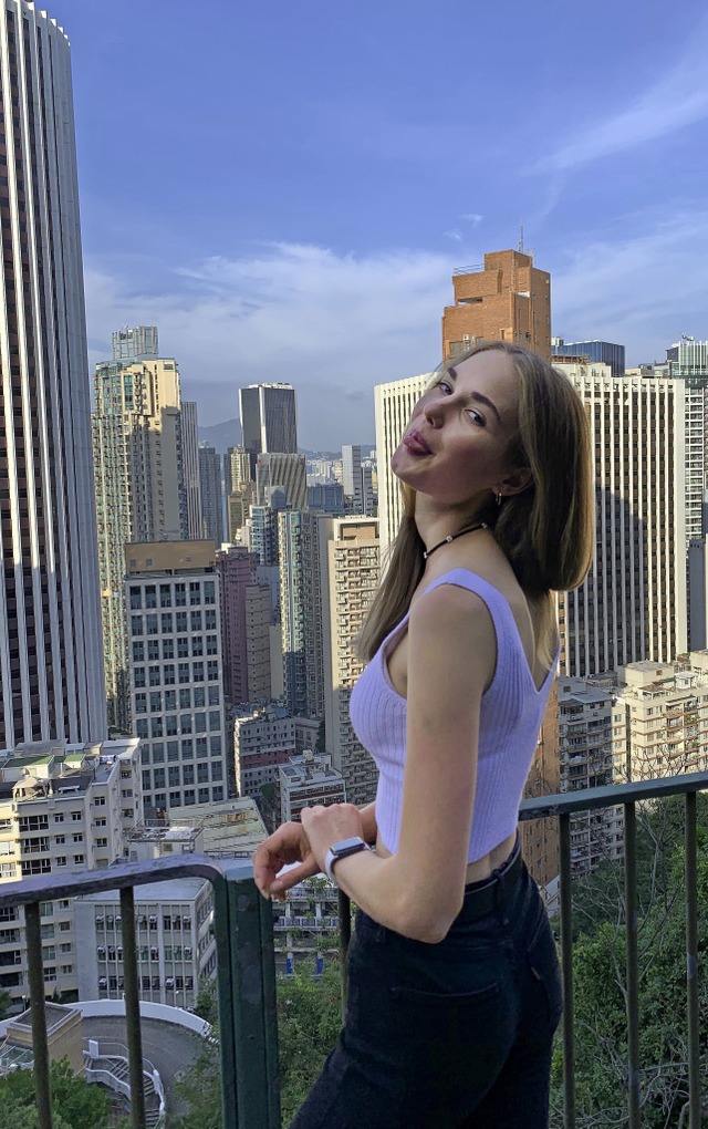 Lara Sonner in Hongkong   | Foto: privat