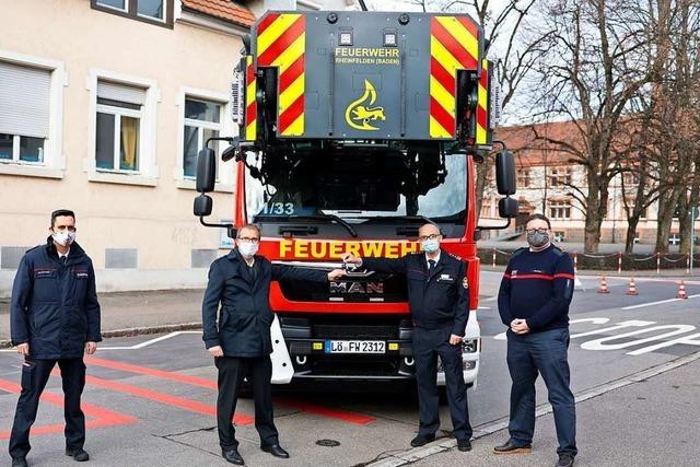 Fr die Feuerwehr Rheinfelden war 2020 ein normales Jahr mit Hhepunkten