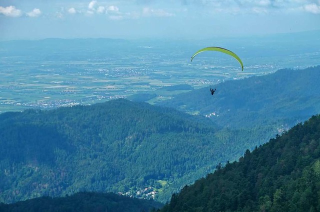 Seine tolle Sicht hatt unser BZ-Leser mit diesem Foto abgelichtet.  | Foto: Thomas Schankat