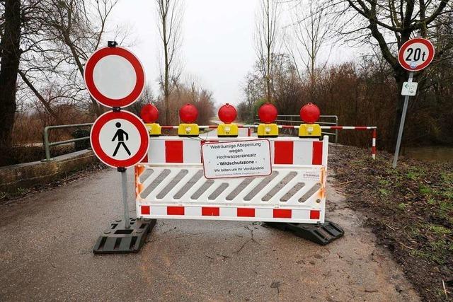 Feuerwehrkommandant aus Schwanau: Hochwasser am Wochenende im Ried war nicht bermig schwer