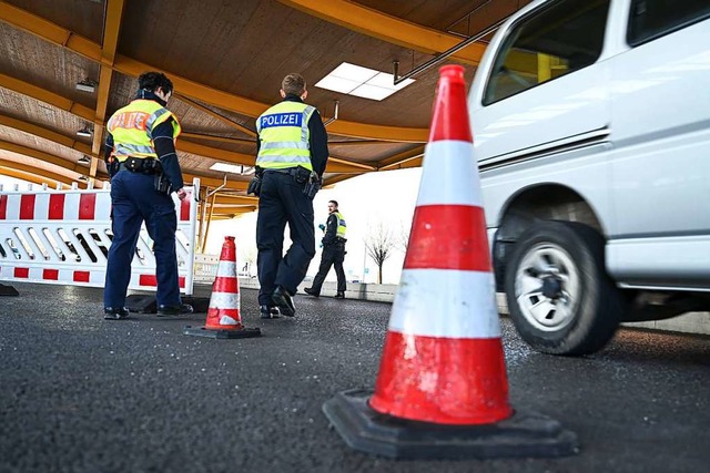 Sonderregeln fr den Verkehr in Grenzregionen  | Foto: Felix Kstle (dpa)