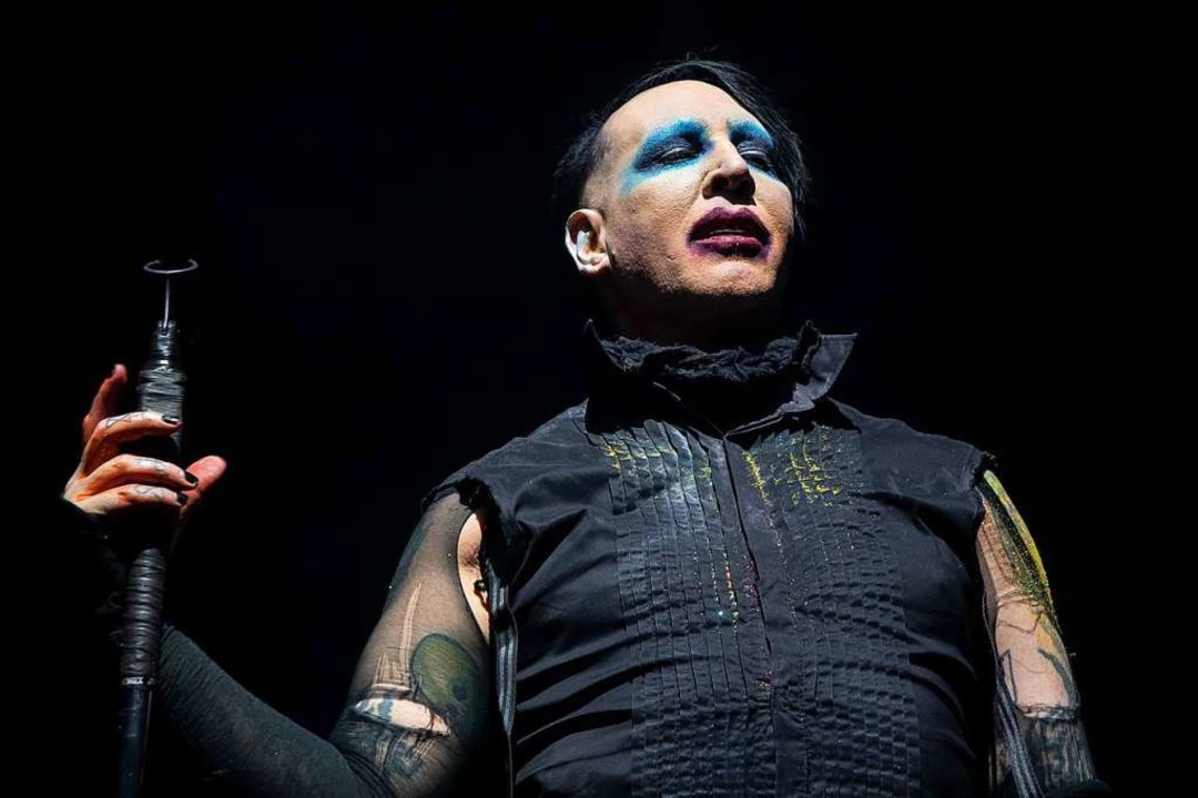 Marilyn Manson bei einem Auftritt 2019  | Foto: SUZANNE CORDEIRO (AFP)