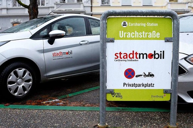 Ob die Carsharing-Firma Stadtmobil ihr...n darf, ist unter Juristen umstritten.  | Foto: Thomas Kunz
