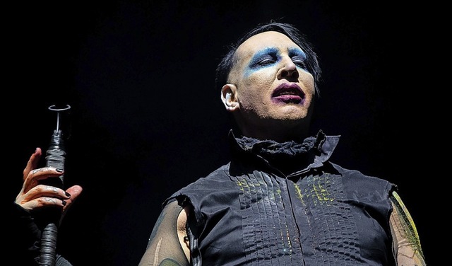 Brian Hugh Warner alias Marilyn Manson... ihn erhobenen Vorwrfe bestreitet er.  | Foto: SUZANNE CORDEIRO (AFP)
