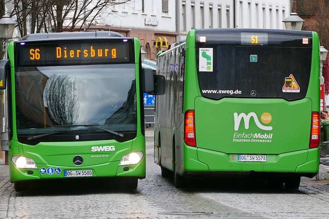 Die Stadt Offenburg will den PNV attr...d in den Ausbau und gnstigere Tarife.  | Foto: Helmut Seller