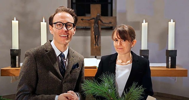 Das Pfarrerehepaar Regine und Michael Born wird am 21. Mrz offiziell in das Amt  | Foto: Privat