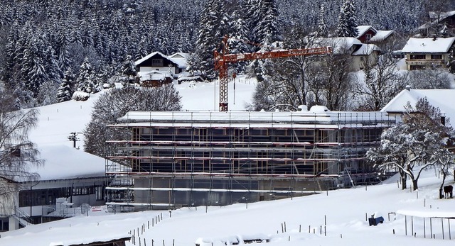 Der Neubau der Gemeinschaftsschule Hotzenwald in Herrischried  | Foto: Wolfgang Adam