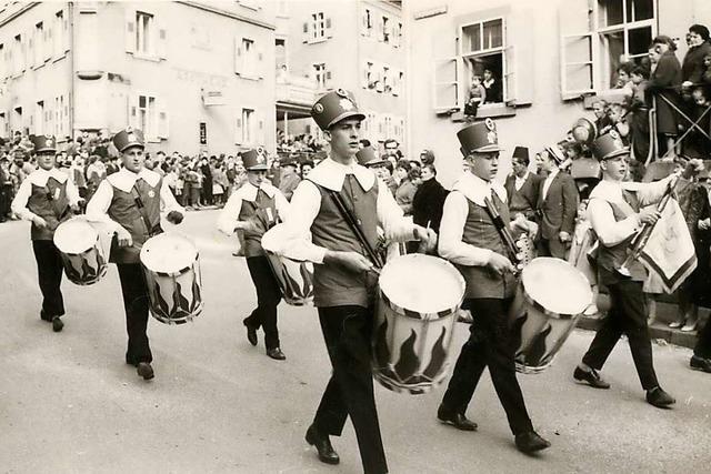 Die Stadtmusik hatte an der Grndung der Fasnacht in Zell groen Anteil