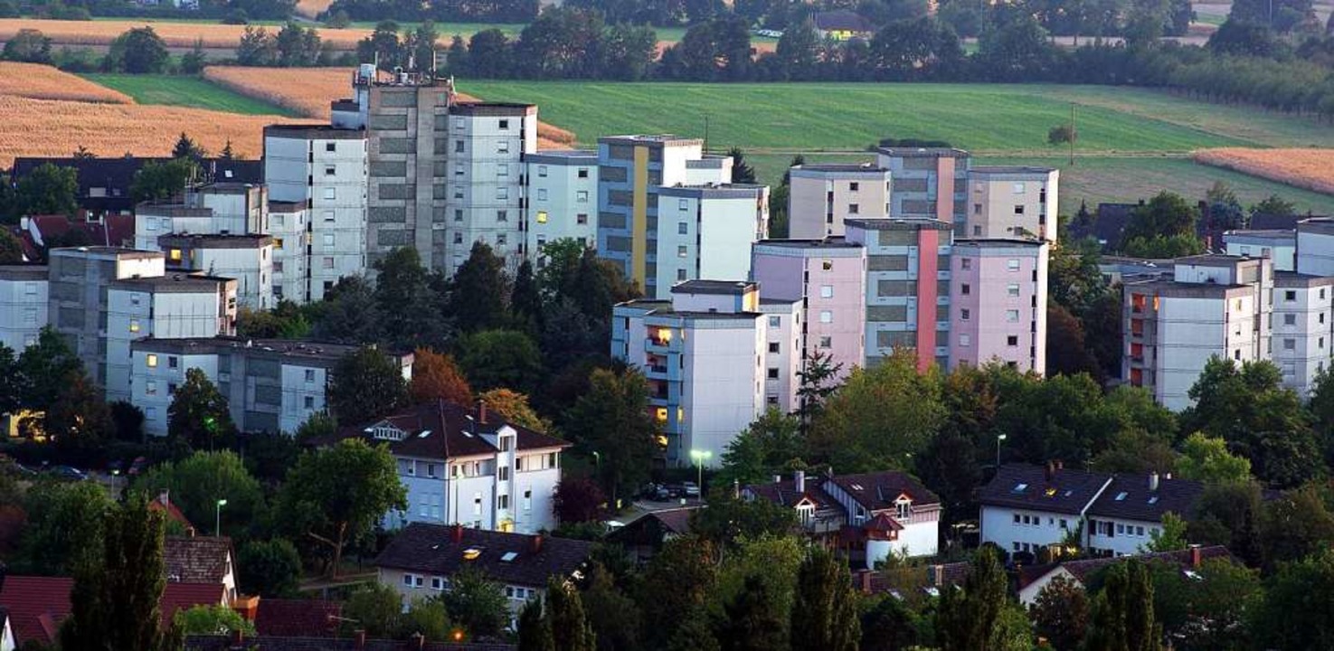 Falkenstein-Siedlung Staufen: Der Geme...wabenförmigen Komplexen zu beantragen.  | Foto: Hans Christof Wagner