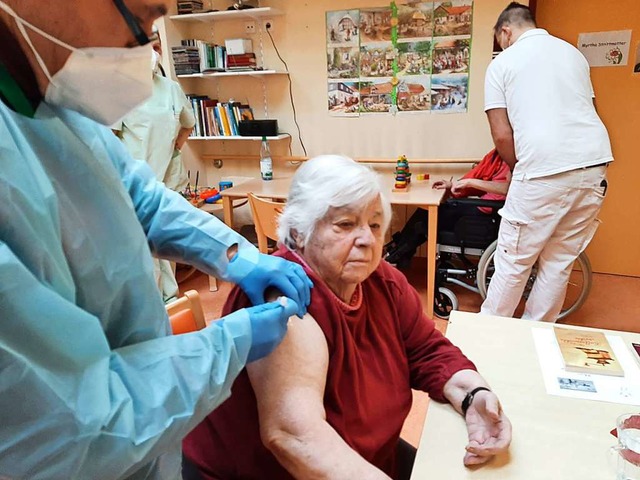 Die Bewohner und Mitarbeiter der Brge...rden am Freitag gegen Covid19 geimpft.  | Foto: Brgerstiftung Wehr