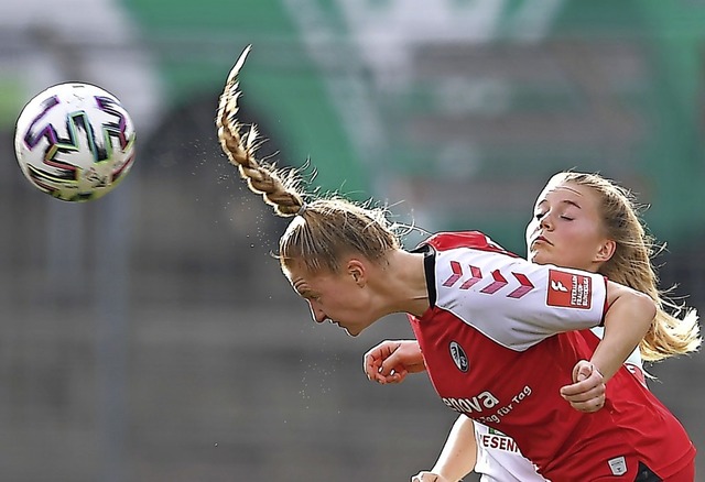 In der Hinrunde kamen SC-Spielerin Jan...einem 2:1-Erfolg  gegen Werder Bremen.  | Foto: Achim Keller