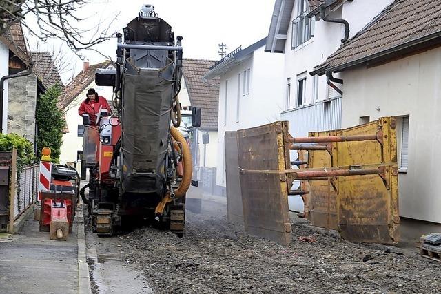 Sanierung im Ort geht weiter