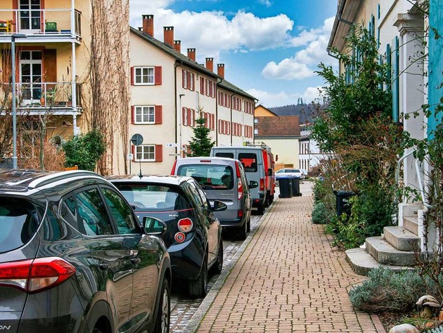 Das Thema Parken steht ganz oben auf d...on Brgern ber falsch geparkte Autos.  | Foto: Paul Eischet